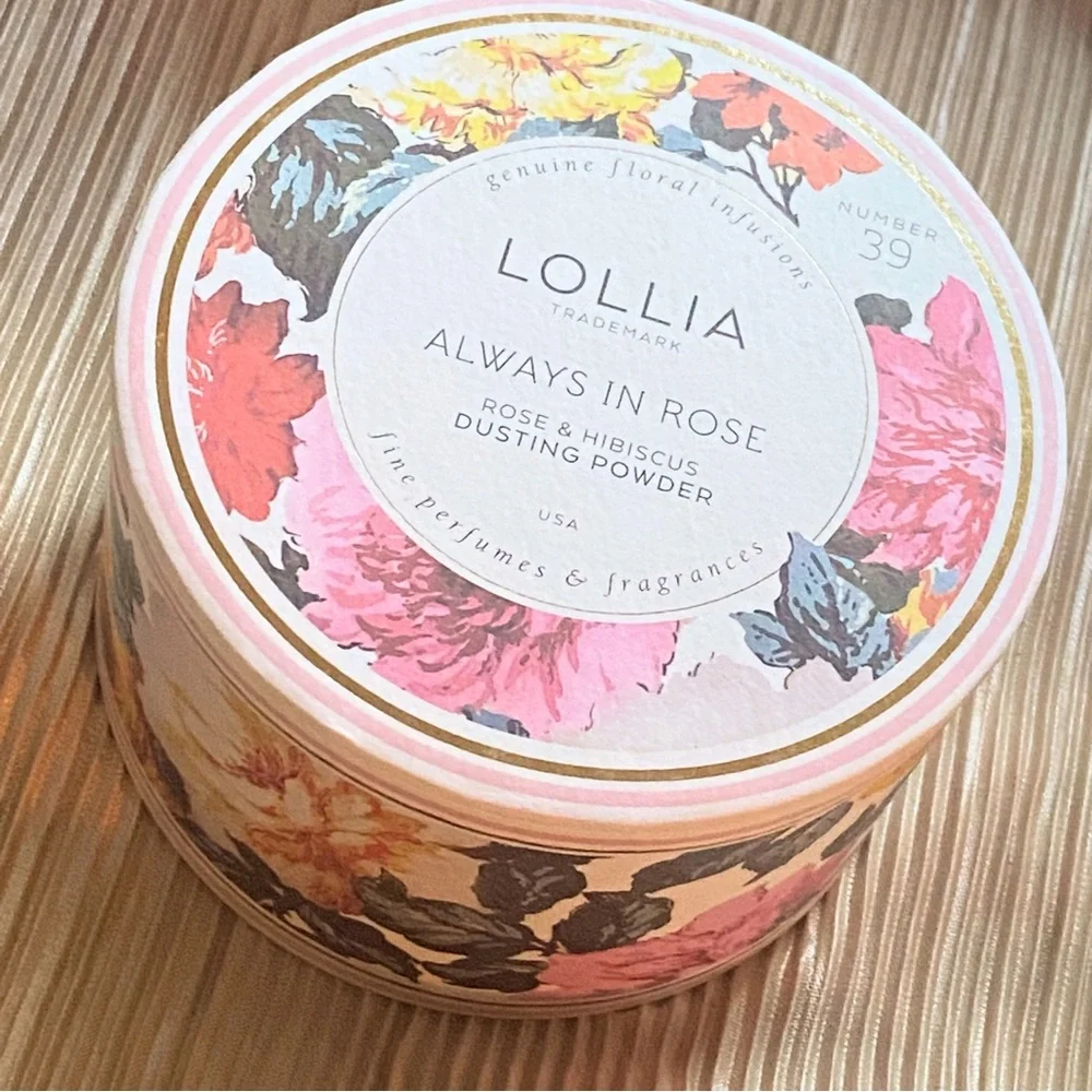 LOLLIA TOKYO MILK Always in Rose Rose & Hibiscus Dusting Powder - 3oz